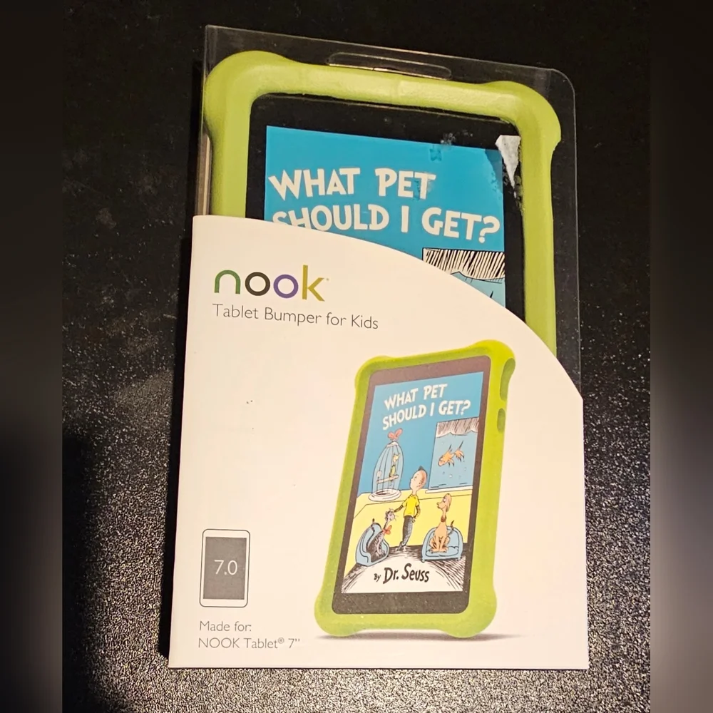 Nook Tablet‎ Bumper - Pink, Orange or Green